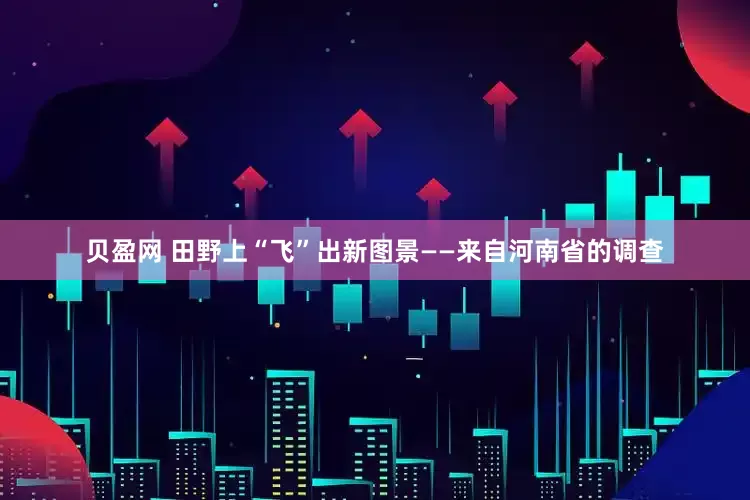 贝盈网 田野上“飞”出新图景——来自河南省的调查